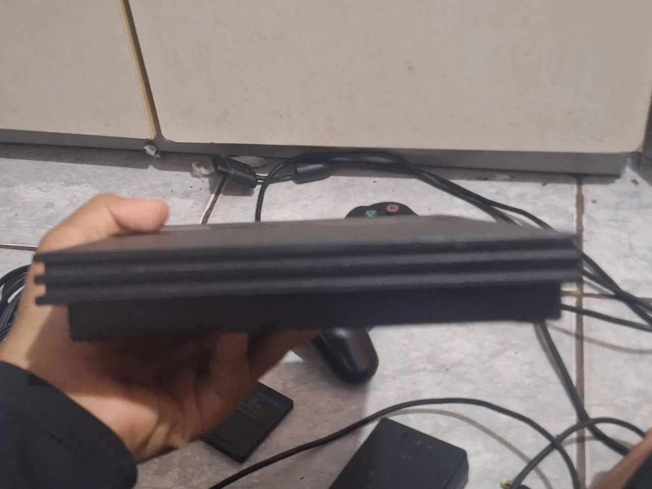 Ps2 original um memory e um comtorle e dois jogos  - Foto 5