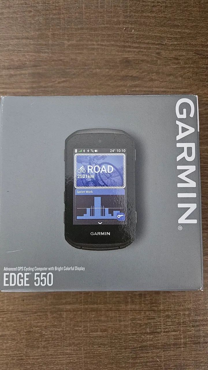 Garmin edge 550 ( zero, caixa)