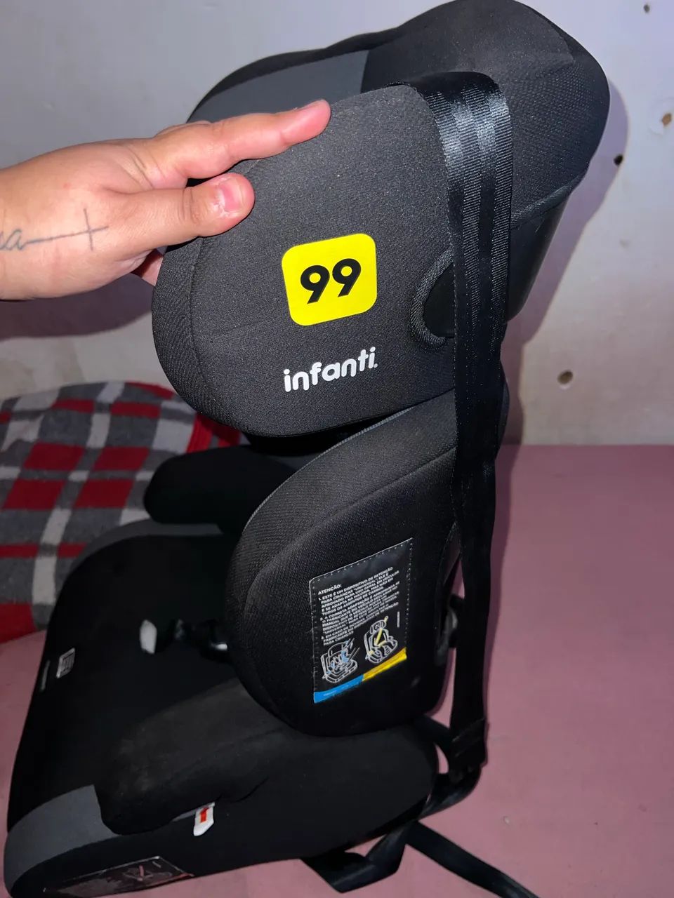 Cadeirão infantil pra carro - Foto 5
