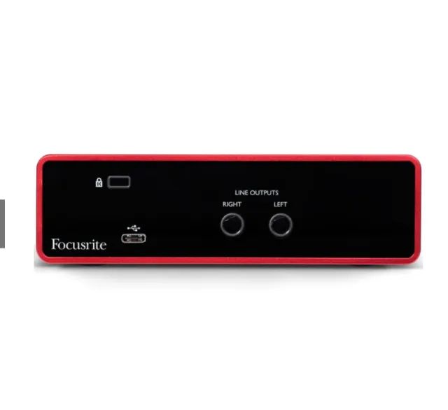 Interface de Áudio Focusrite Scarlett Solo 3ª Geração USB-C | 24
