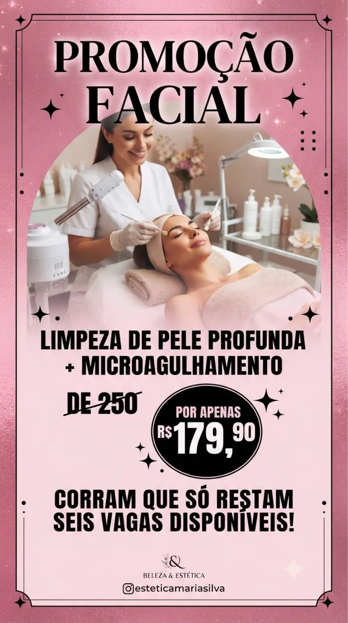 Limpeza de pele/ Microagulhamento 