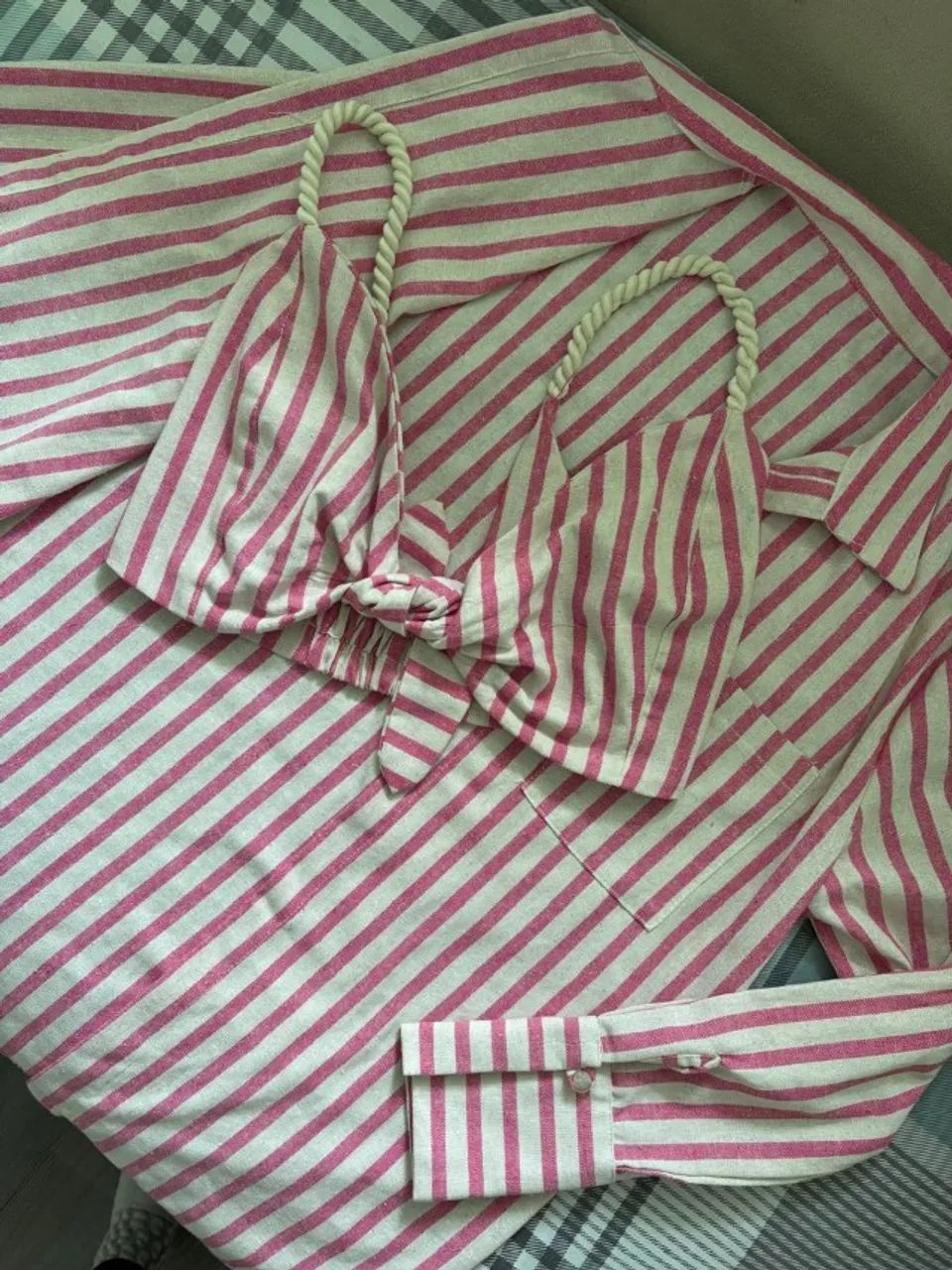 Camisão de linho + Cropped  - Foto 2