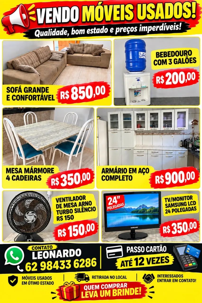 Vendo móveis usados de boa qualidade 
