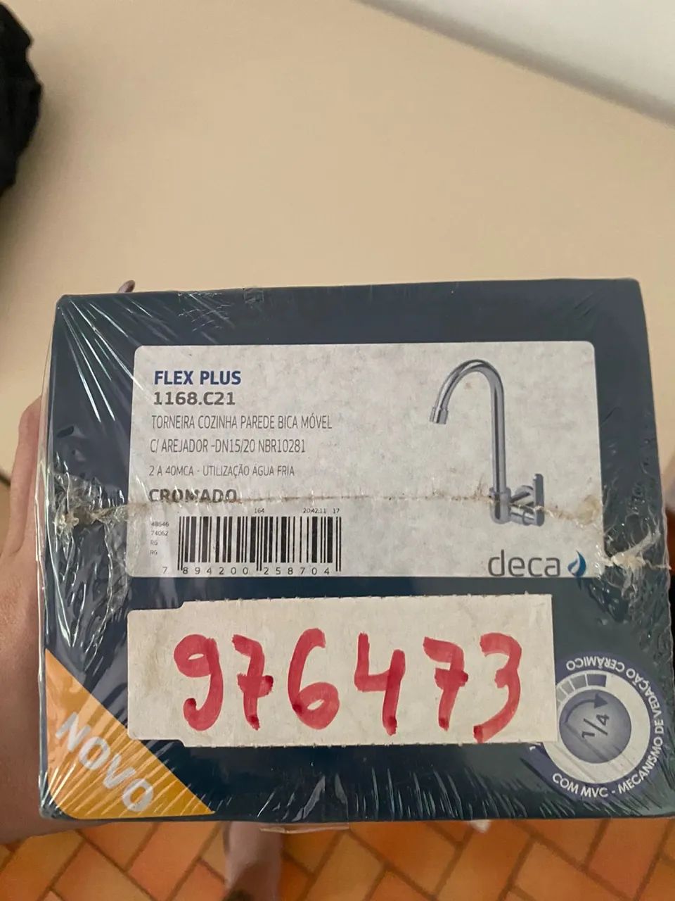 Torneira de parede para cozinha DECA - Foto 2
