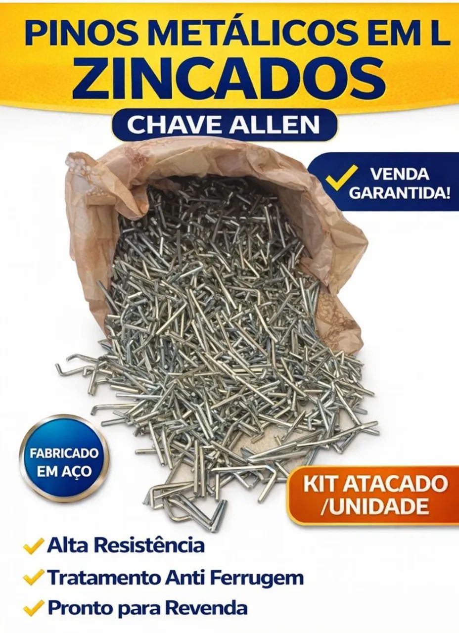 Chave Allen Sextavada - Ferramenta Essencial - Foto 5