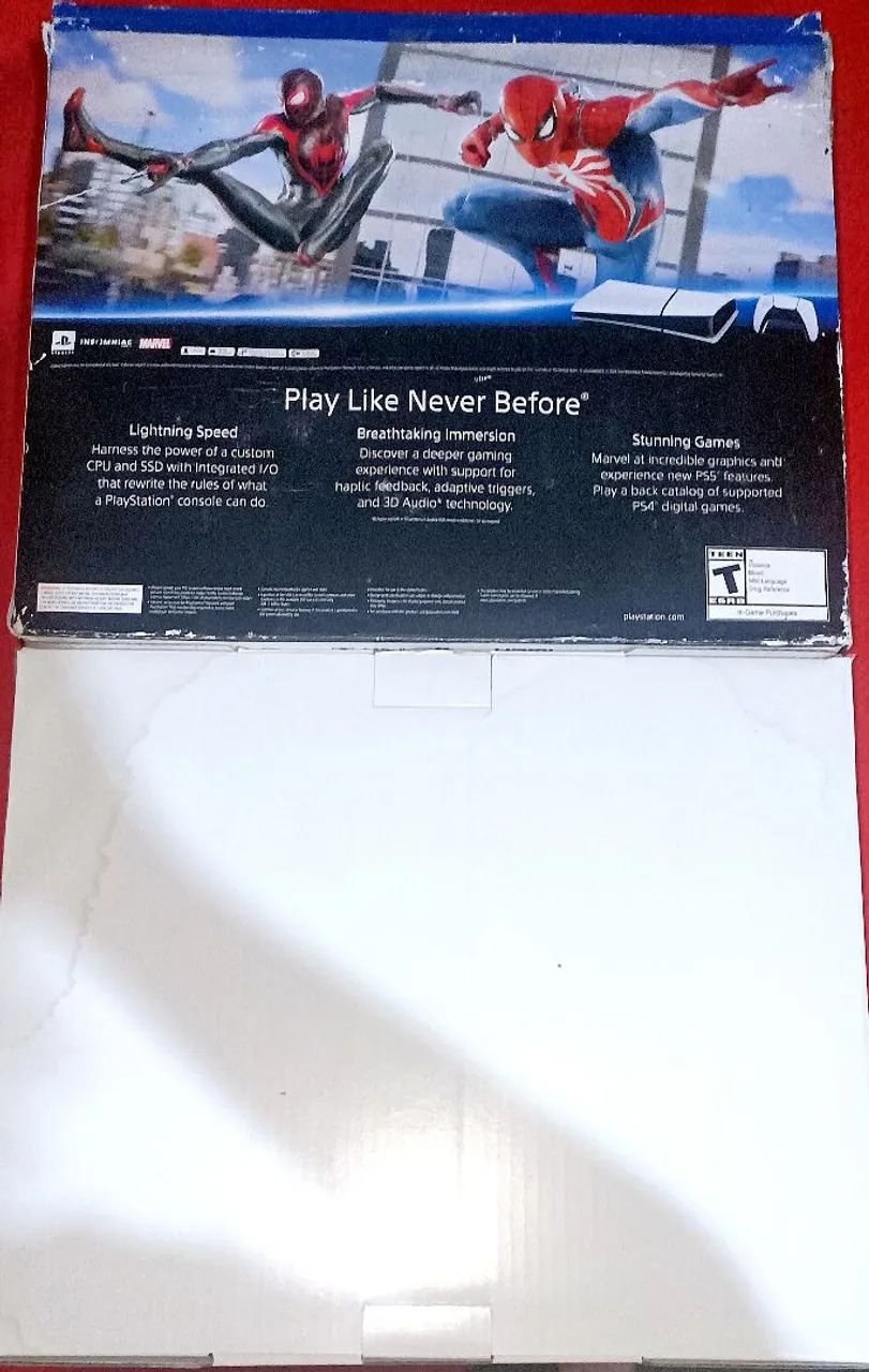 Caixa de ps5 bundle homem aranha 2 - Foto 2