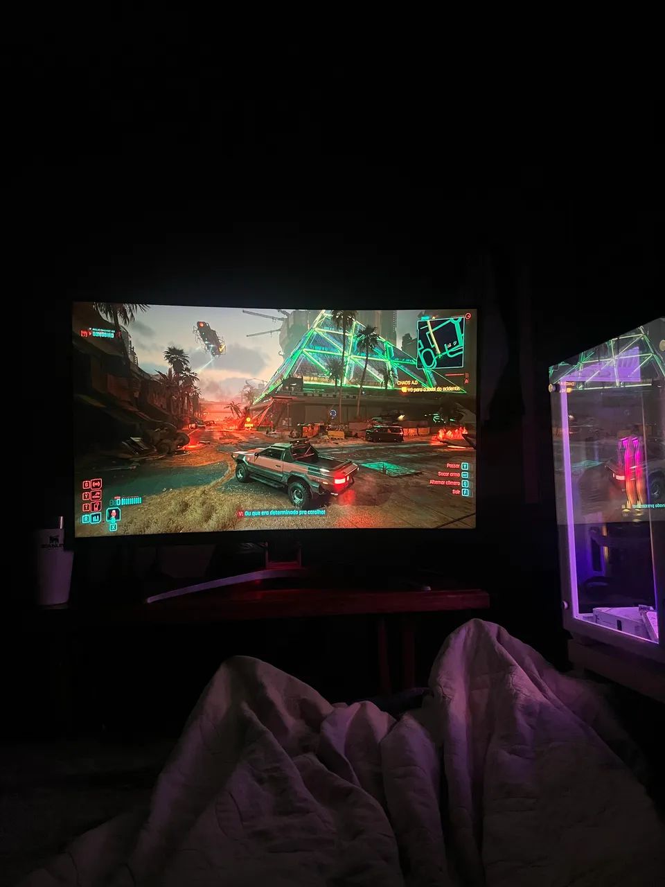 Monitor AOC Agon 165Hz e 1ms Seminovo - Foto 3