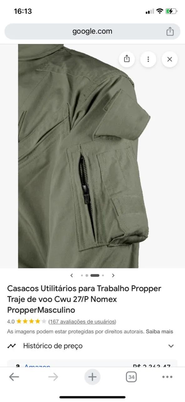 Macacão dê voo nomex  - Foto 3