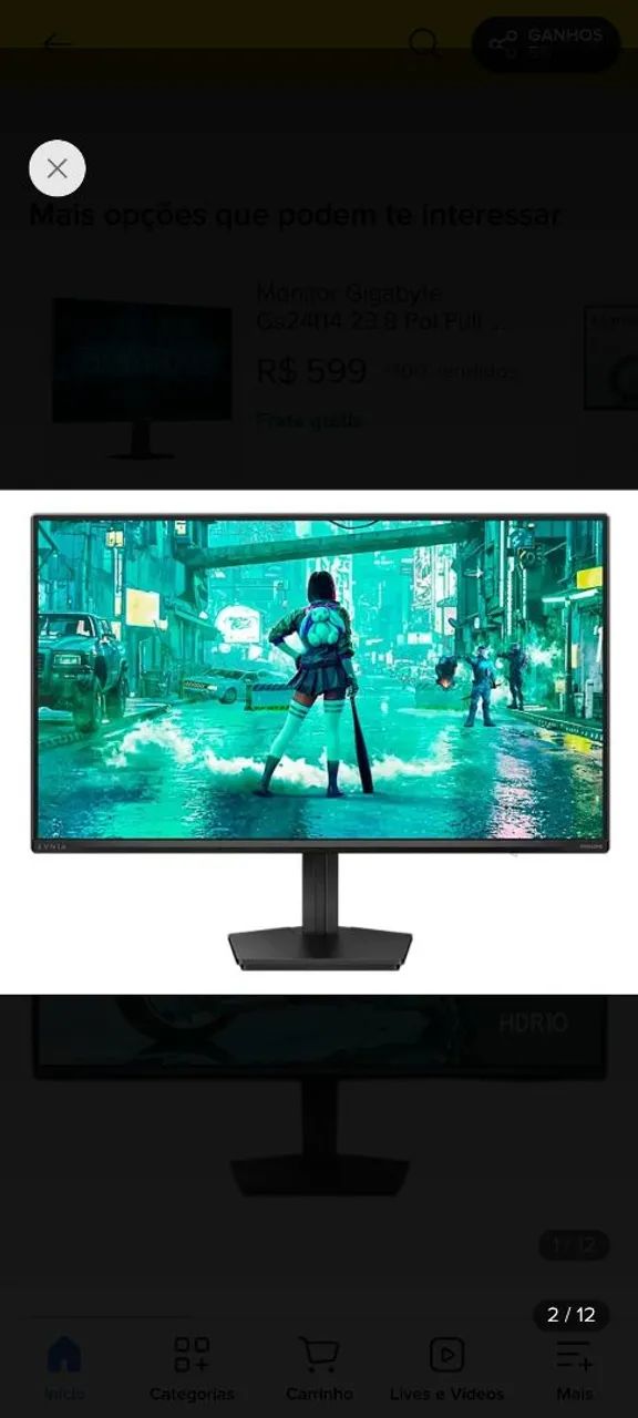 Monitor Gamer 27" Philips  - Foto 2