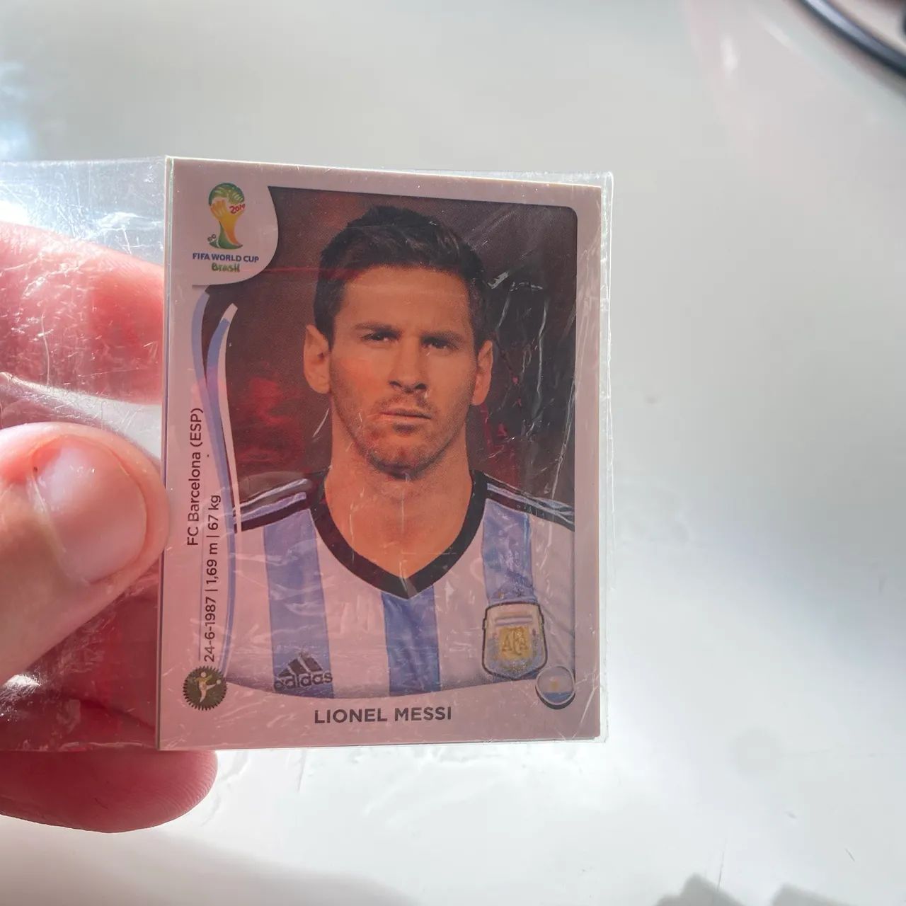 Figurinhas Messi e Cr7 ( 2014 e 2022 ) - Foto 3