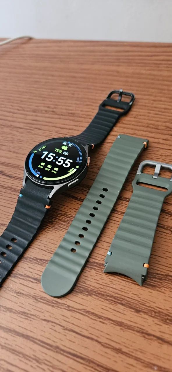 Smartwatch Galaxy 7 - 44mm Verde Militar (Relógio) - Foto 3