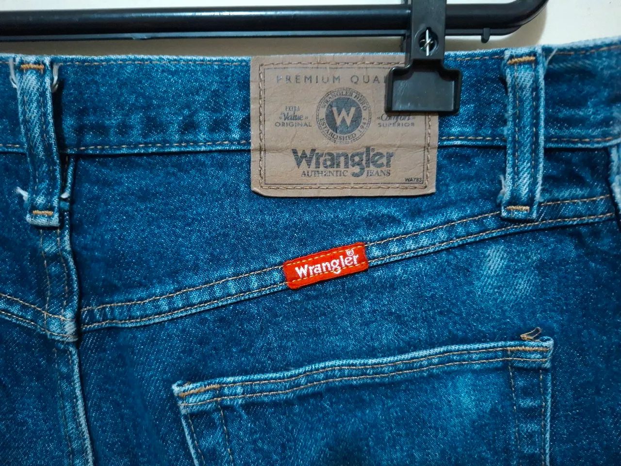 Calça wrangler Azul Comfort TAM 40 - Foto 2