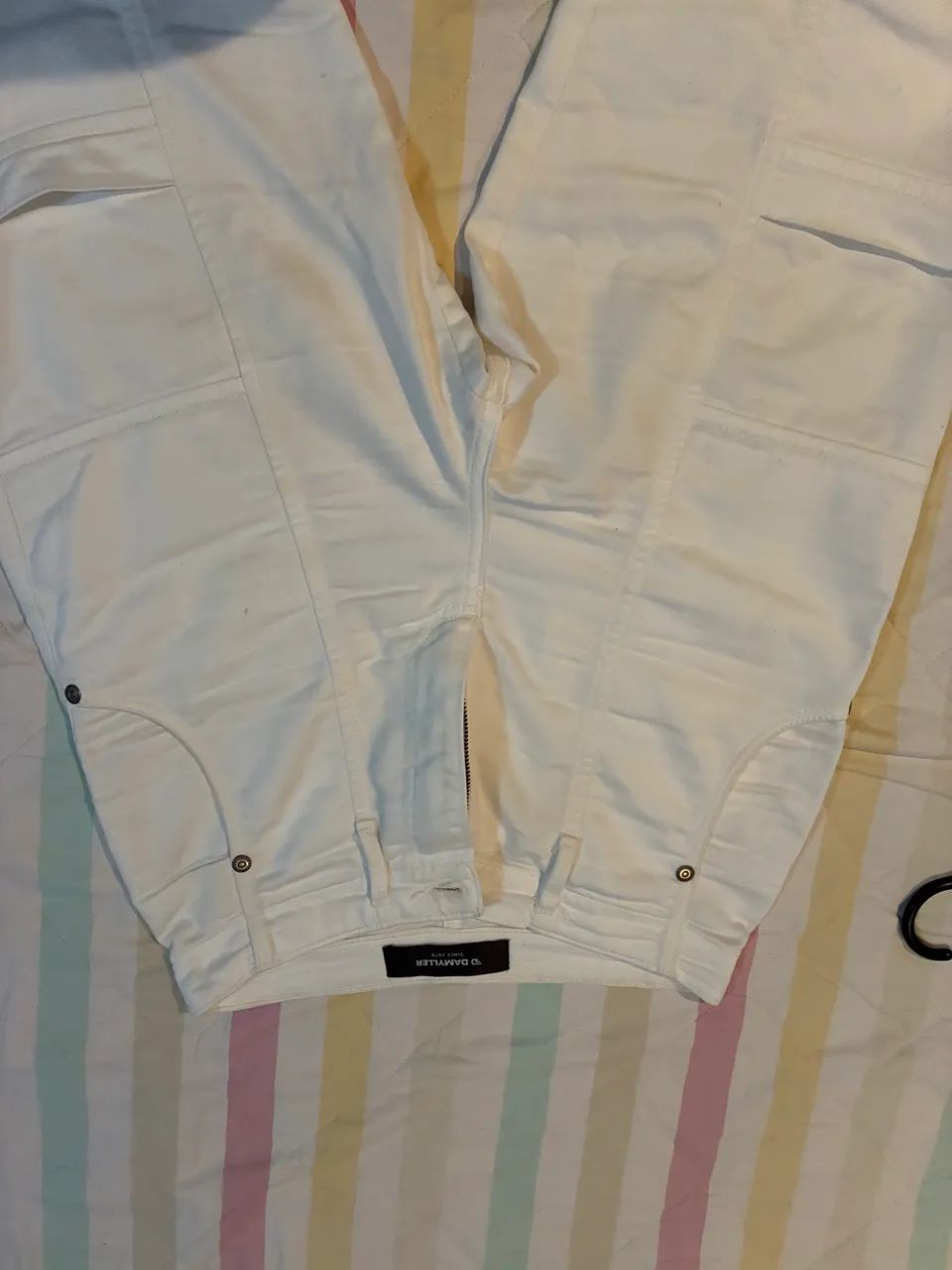 Calça original Damyller branca  - Foto 5