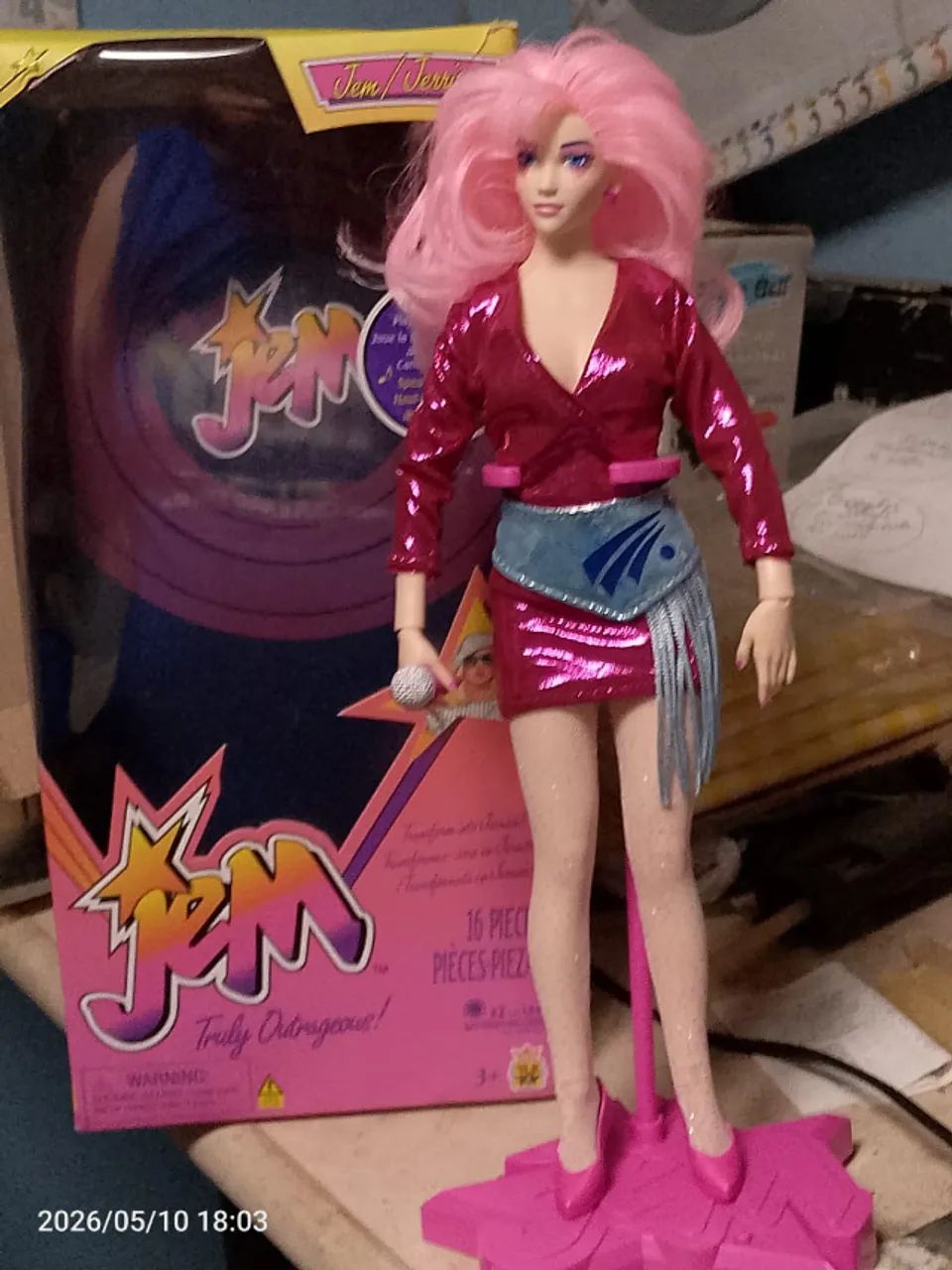 Boneca importada dos EUA Jeam and the Holograms Edição 40 anos - Foto 5