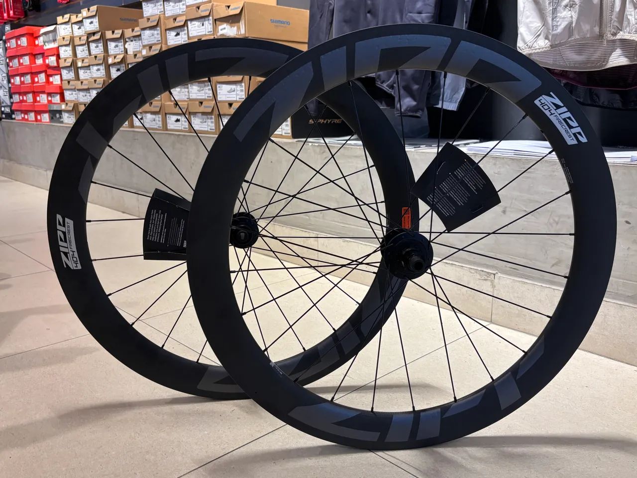 Par de Rodas Zipp 404 Firecrest Novas Com garantia Vitalícia