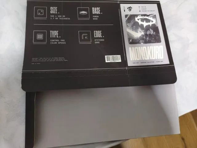 Mousepad Yuki Aim Monokuro COM CAIXA - Periféricos e Acessórios de