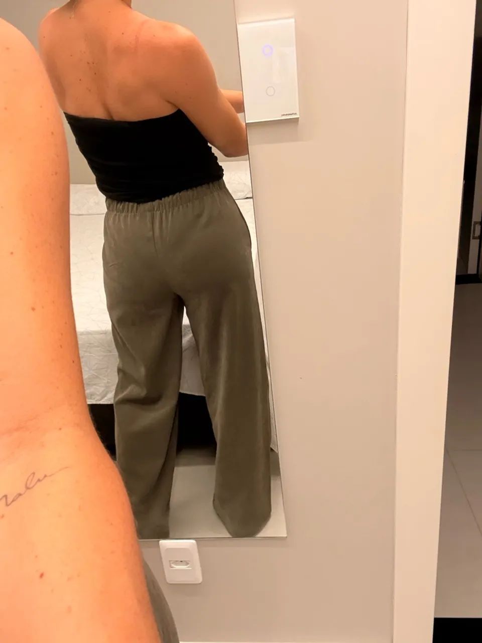 Calça verde Zara - Foto 4