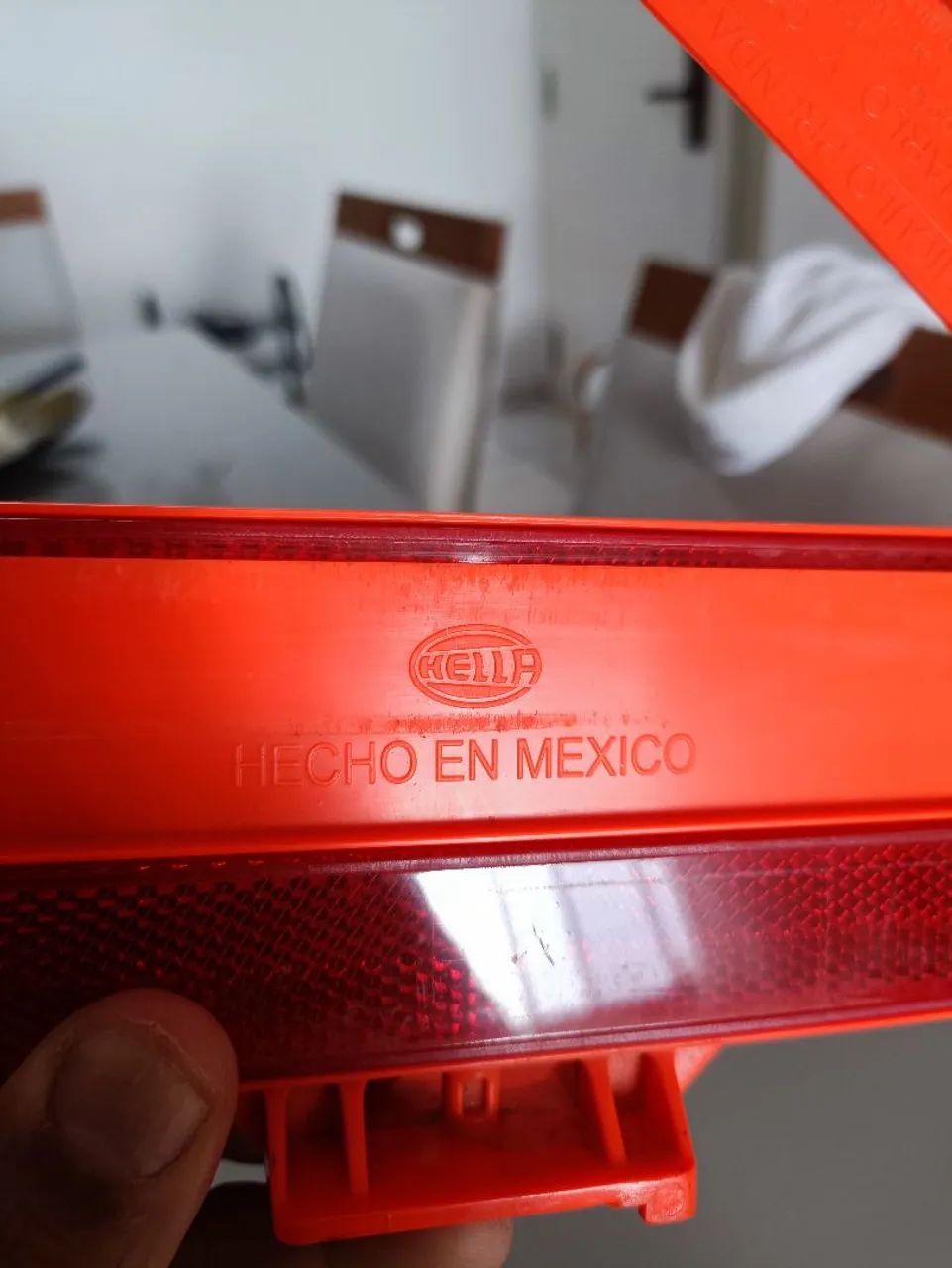 Triângulo de sinalização VW México Original. - Foto 4