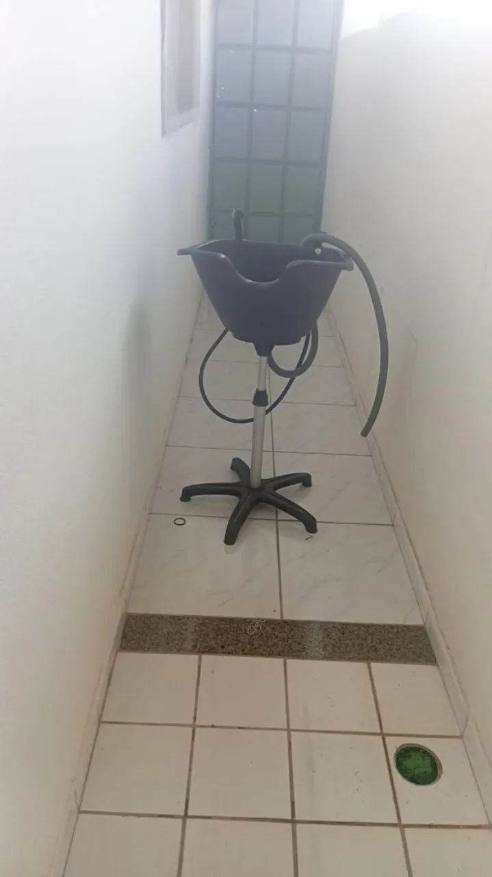 Lavatório portátio para cabelos 