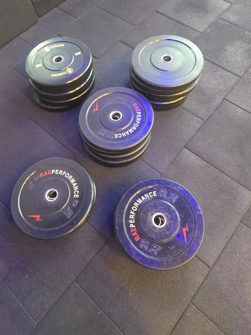 Anilhas Olímpicas Para treino