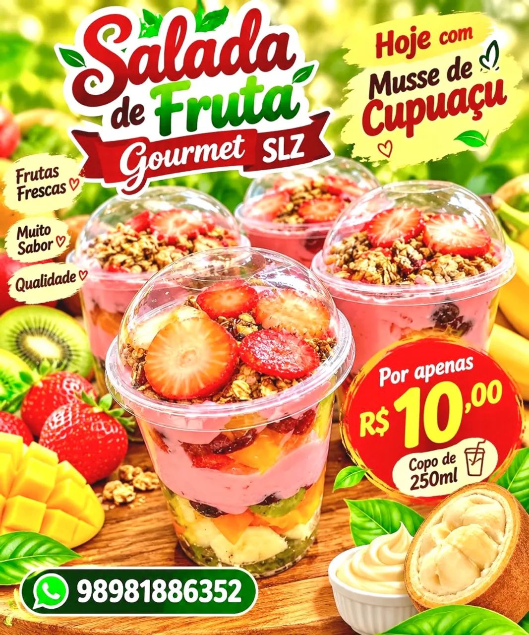 Salada de frutas gourmet  - Foto 2