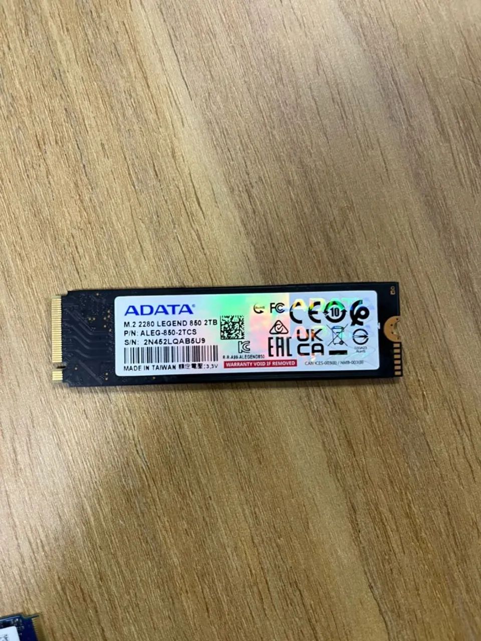 Nvme 2tb Adata legend