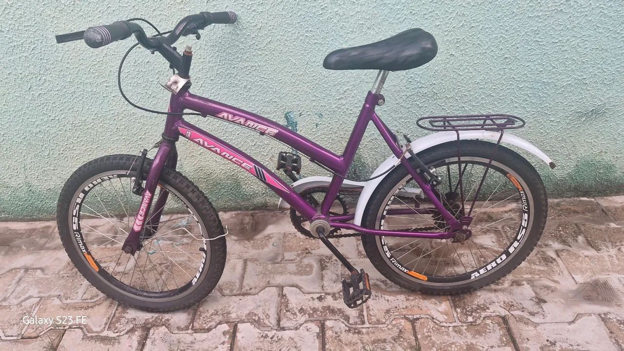Bicicleta aro 20 ótimo estado roda aero - Foto 3