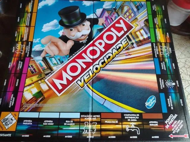 Monopoly Speed Hasbro - Jogo de Tabuleiro Completo - Foto 4