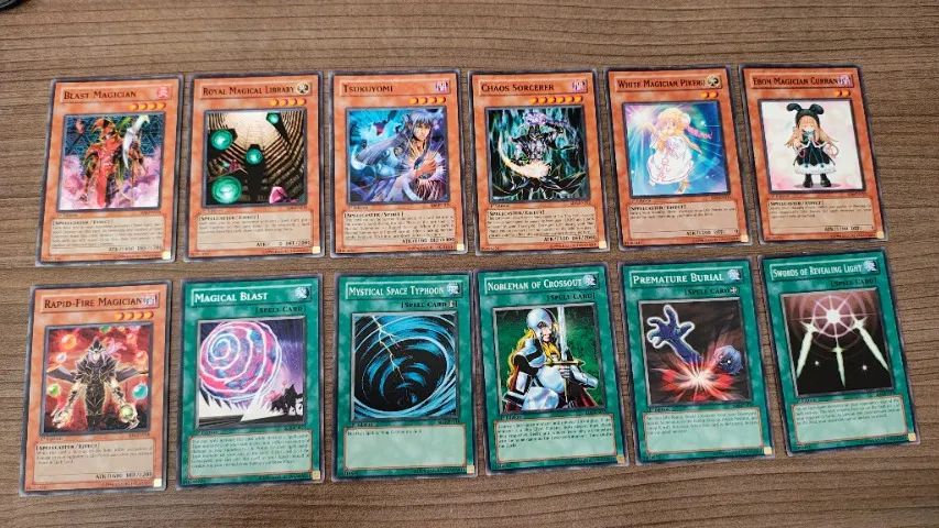 Deck Yu-Gi-Oh Spellcaster's Judgment 1st Edition 2006 Completo Vintage - Foto 2
