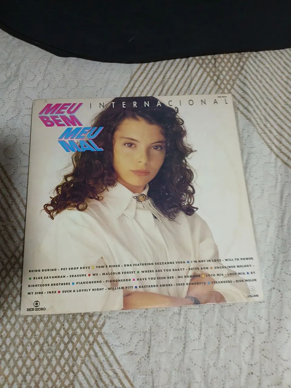 Lp disco de vinil novela Meu Bem Meu Mal internacional 