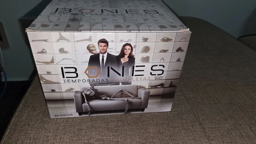 Box Bones - Temporadas 1 a 7 Original - DVD
