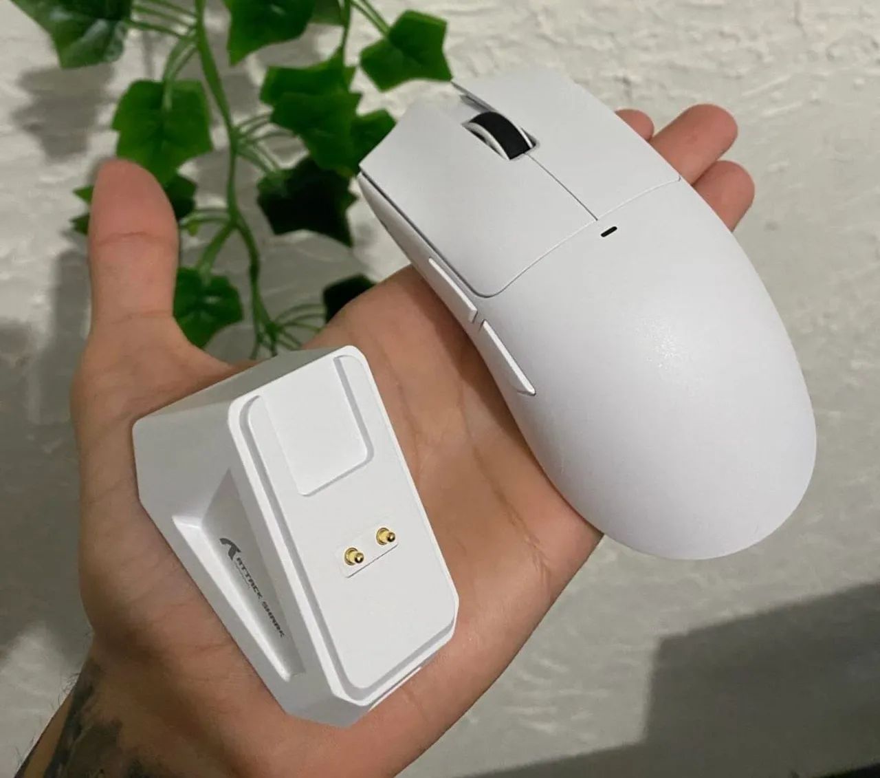 Mouse Gamer Attack Shark X11 Com Dock (NOVO!!!) - Foto 3