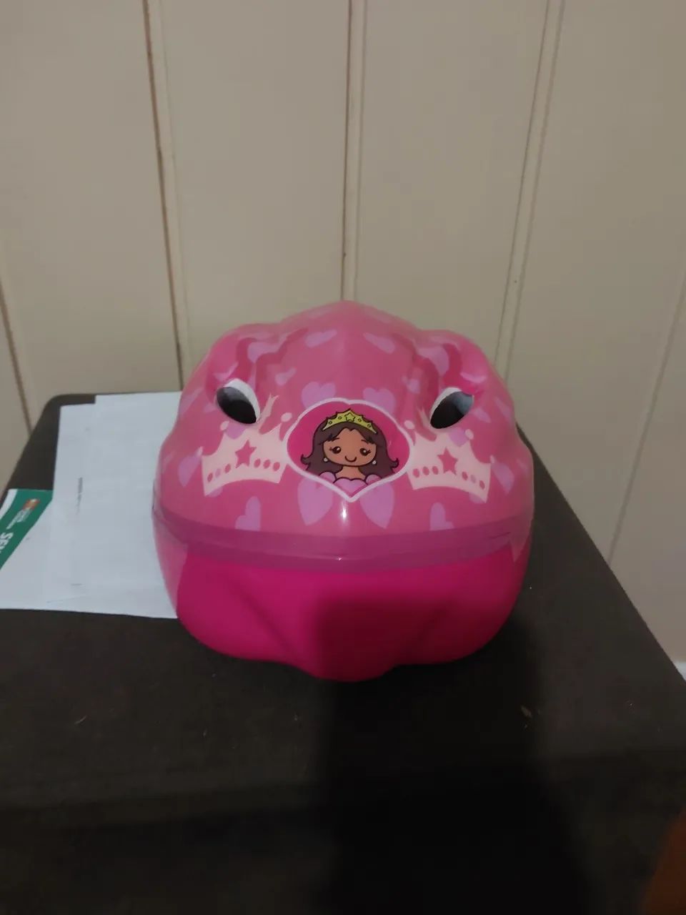 Capacete de proteção rosa P - Foto 3