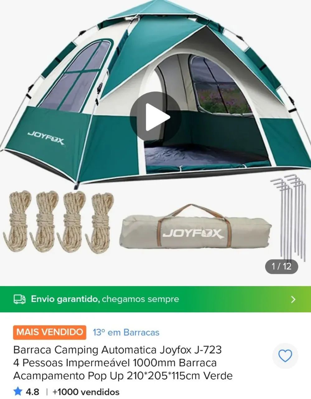Barraca de camping  - Foto 3