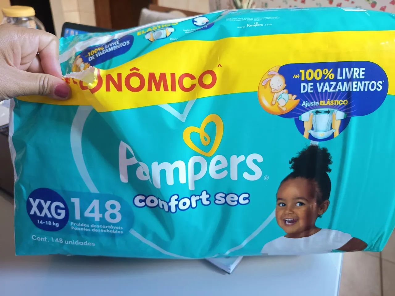 Fralda Pampers XXG  - Foto 3