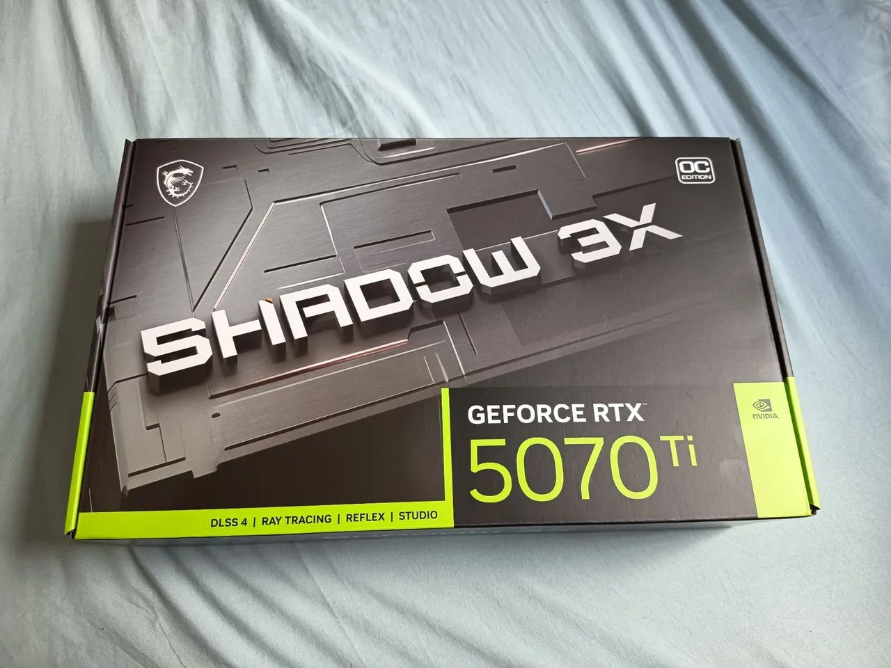 Rtx 5070 ti, nova, na garantia
