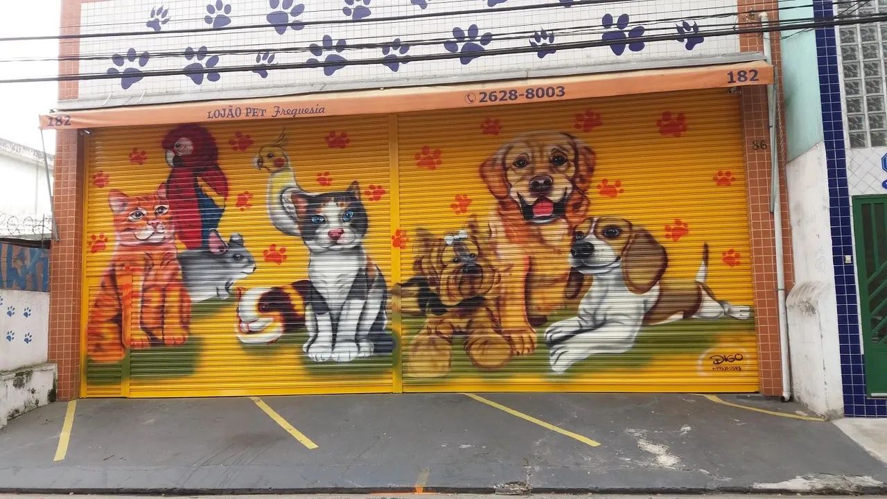 Grafite pinturas artísticas art - Foto 4