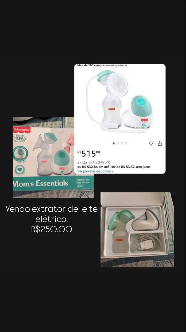 Extrator de leite eletrico
