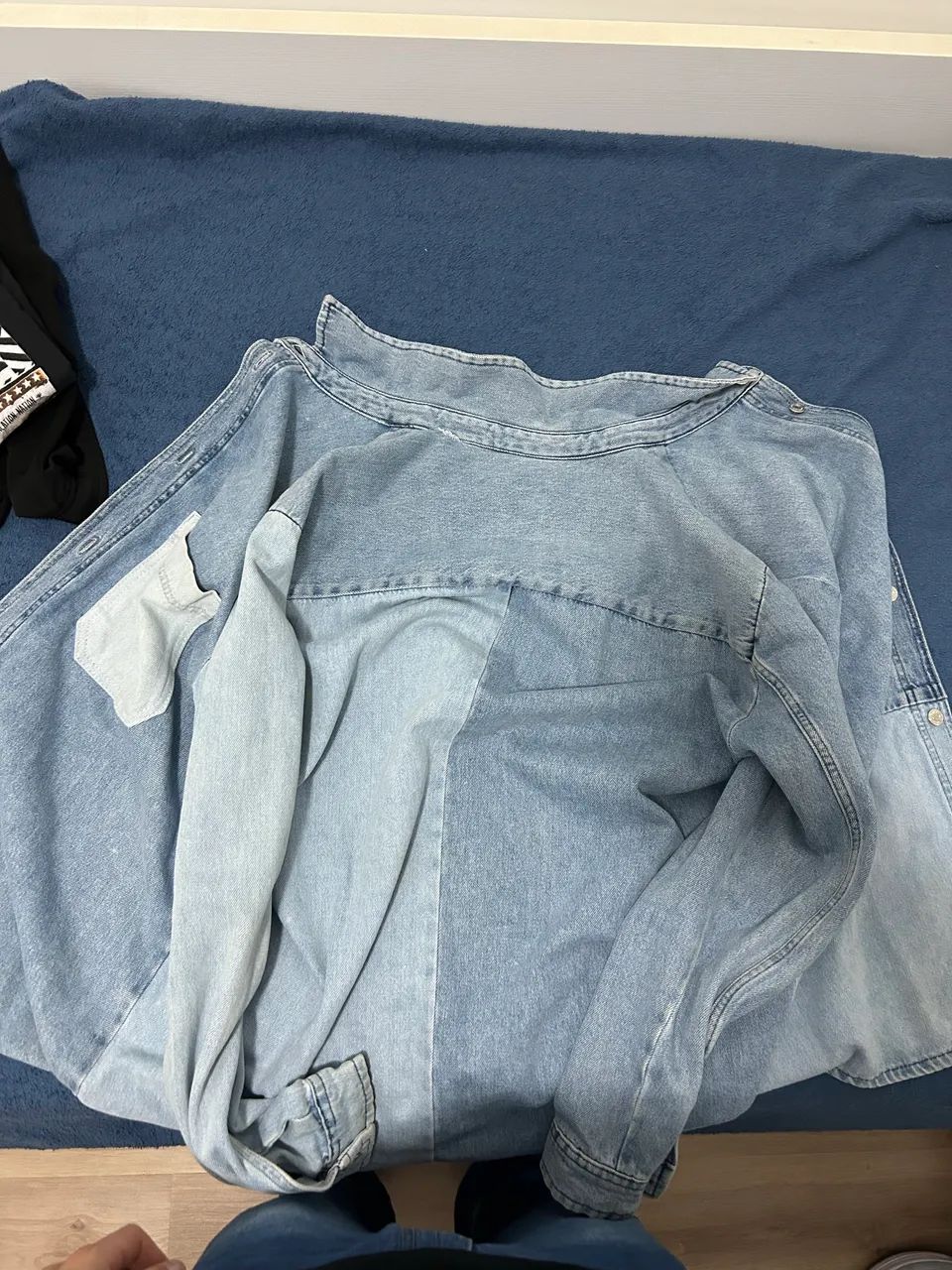 Jaqueta Jeans Zara Masculina - Foto 3