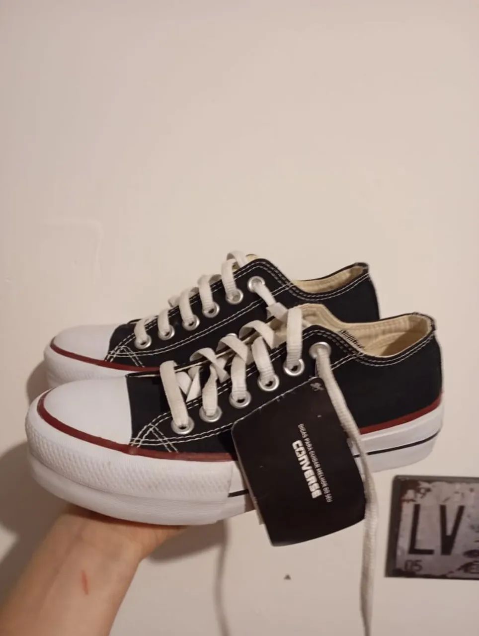 Tênis plataforma converse N°35 - Foto 3