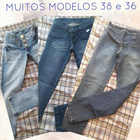 Calças 32 ao 38 diversas