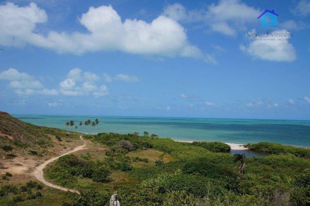Terreno com vista panorâmica para o mar, barra de gramame, conde.