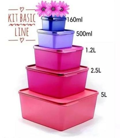 Combo 3 peças Basic line Tupperware 2 - Foto 2