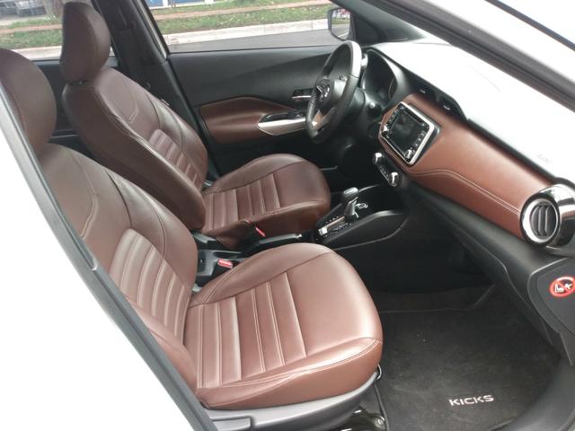 Nissan Kicks SL1.6 flex 2018 completo + couro com baixo km - Foto 15