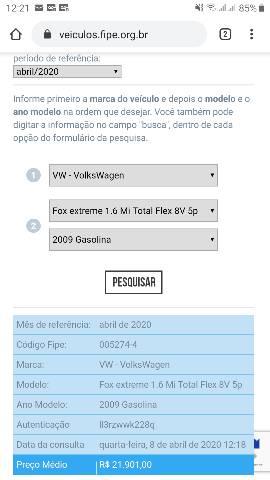 Volkswagen FOX Extreme 09 1.6 Flex vendo ou troco - Foto 5