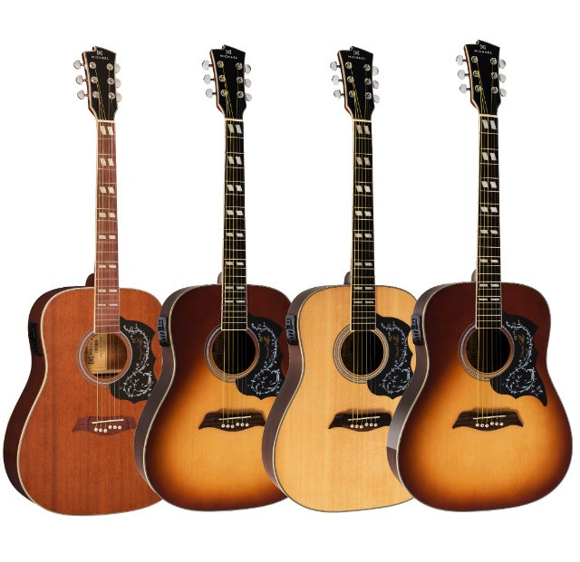 Violão Eletroacústico Michael Vm925Dt Folk - Produto Novo - Loja Física