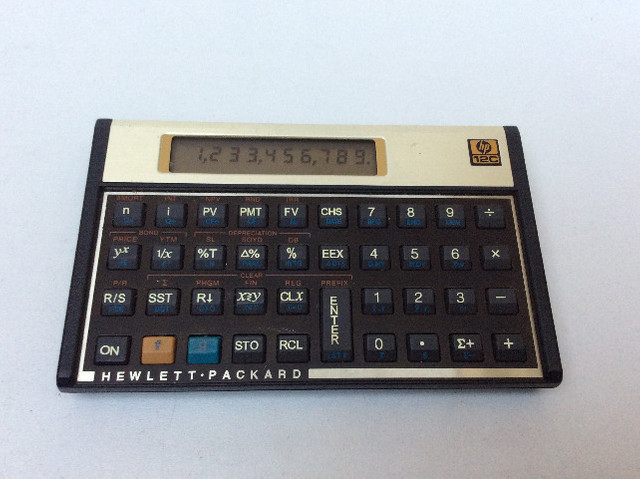 Calculadora hp 12c