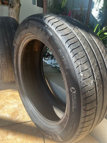 Par de pneus Michelin 