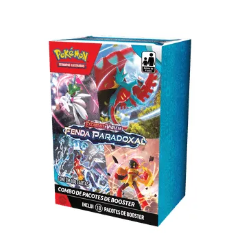 36 Pacotes Caixa Pokémon Booster 216 Cartas - Escarlate e Violeta