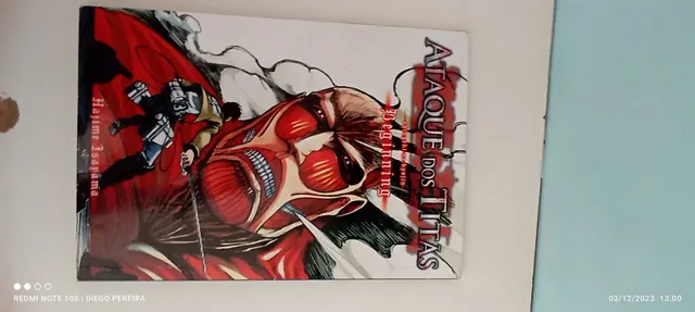 Ataque Dos Titãs Mangá Vol. 21 Ao 26, Kit Shingeki No Kyojin